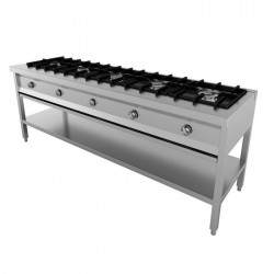 Cuisiniere 5 br. - Combisteel