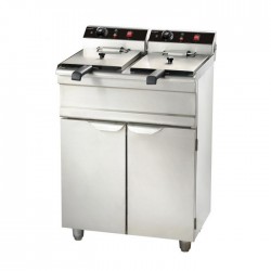 Friteuse électriques 2x9l -...