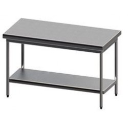 Tables Inox AVEC ETAGERE...