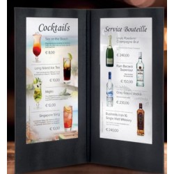 Protège-menu long...