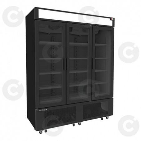 Armoire A Boisson - Multi-Portes Vitrées - Froid Positif Ventile (+1/+10C) - 3 Portes Battantes - 1208 L 