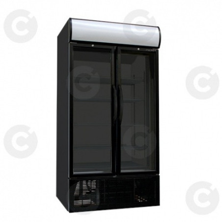 Armoire A Boisson - Multi-Portes Vitrées - Froid Positif Ventile (+1/+10C) - 2 Portes Battantes - 881 L 