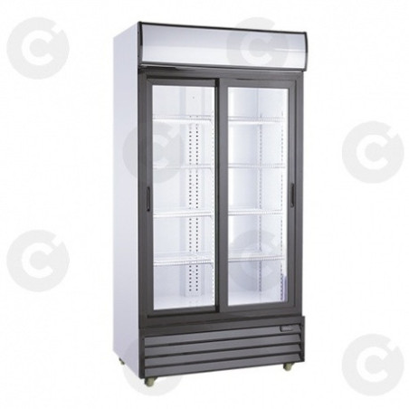 Armoire À Boissons 800 L Portes Coulissantes 