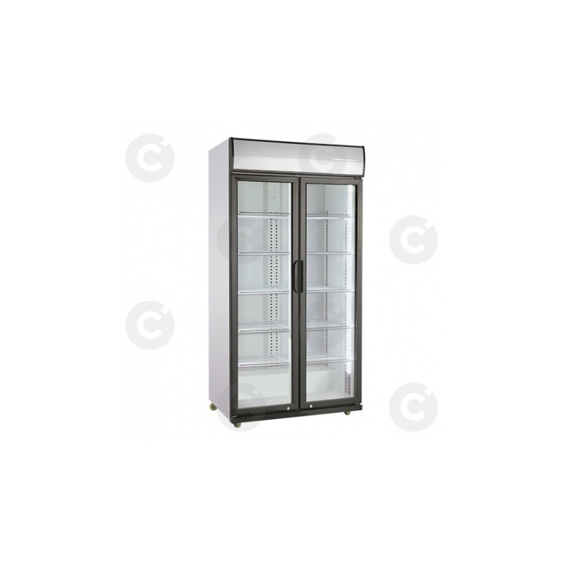 Armoire À Boissons 590L 2 Portes Battantes 
