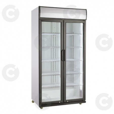 Armoire À Boissons 590L 2 Portes Battantes 