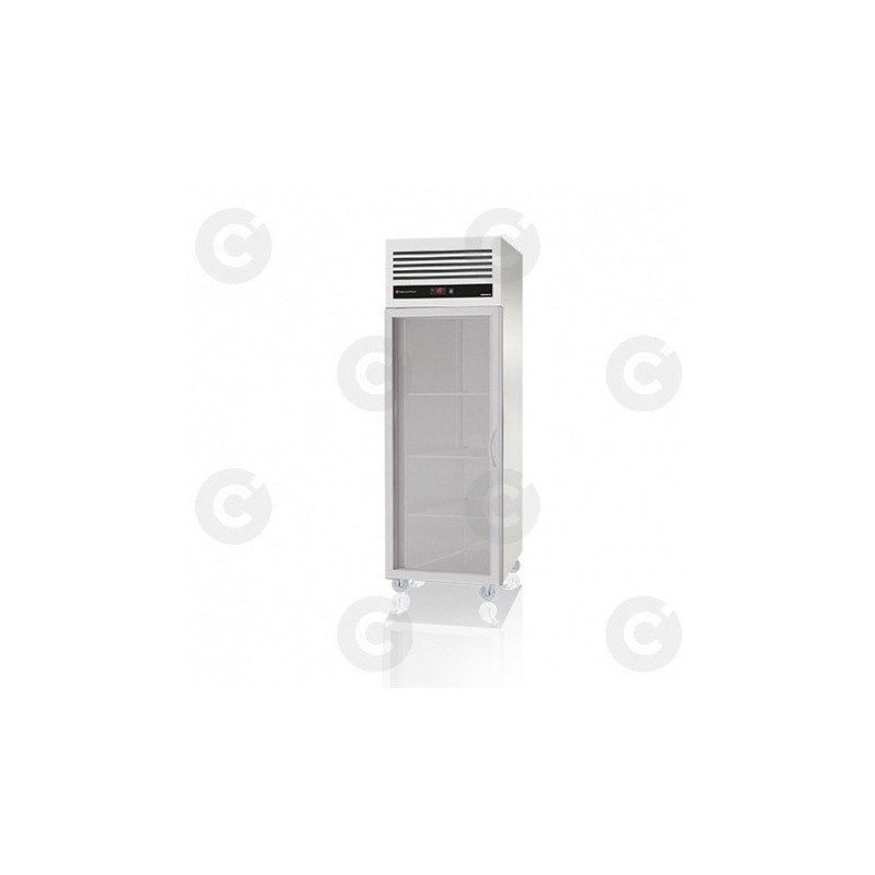 Armoire Refrigeree - Froid Positif Ventile(-2/+8C) - 600 X 400 - 700 L - 1 Porte Vitrée 