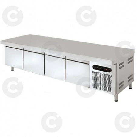 Soubassement Réfrigéré 4P 295L Prof.600 