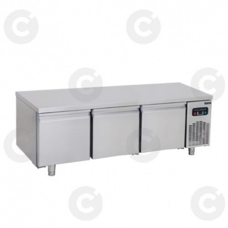 Soubassement Réfrigéré 3P 360L Prof.700 