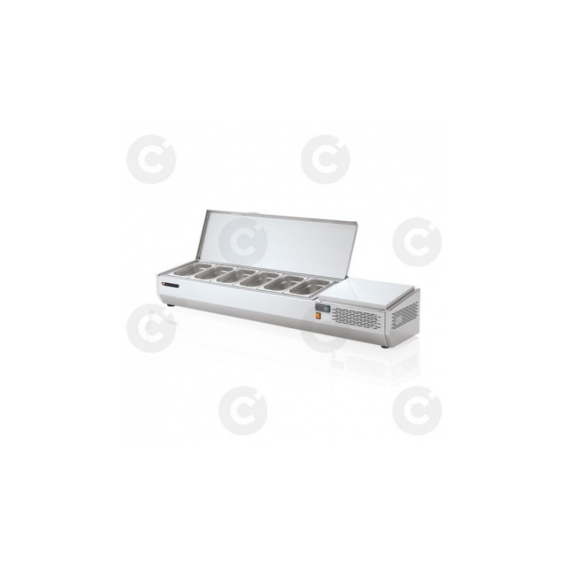 Vitrinette - 6Gn X 1/4 - Froid Positif Stat(+2/+8C) 