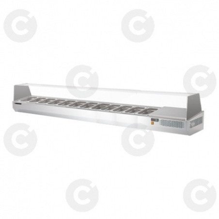 Vitrinette - 12Gn X 1/3 - Froid Positif Stat(+2/+8C) 