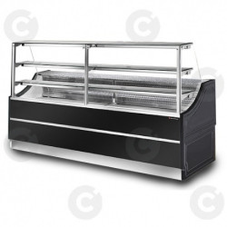 Vitrine Comptoir - Gamme Sacha - 2 Étagères - Longueur 1000 