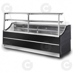 Vitrine Comptoir - Gamme Sacha - 1 Étagère - Longueur 1500 