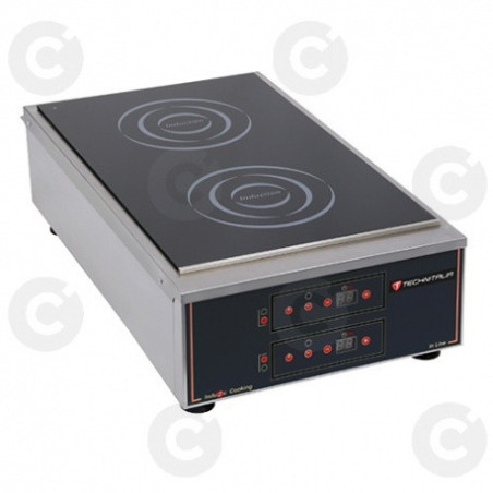 Plaque À Induction Compacte 2 Plaques 