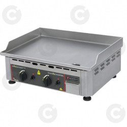 Plaque À Snacker Lisses Inox - Longueur 600 - Gaz 