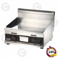 Plaque À Snacker Lisse Chrome Gaz Long.600 