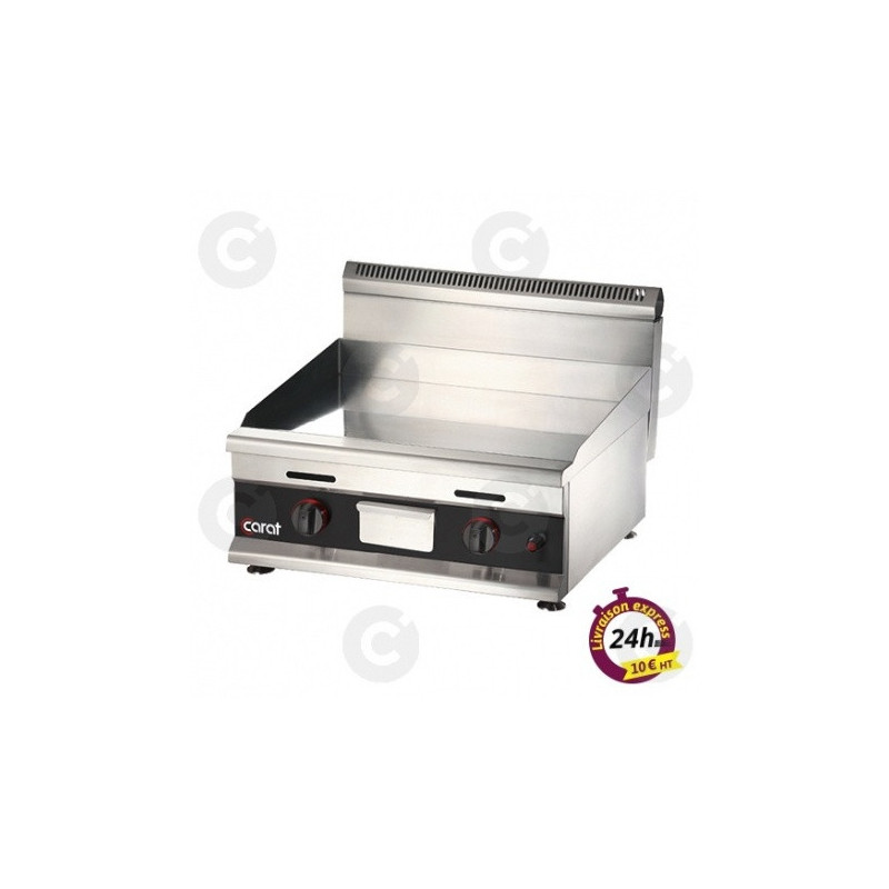 Plaque À Snacker Lisse Chrome Gaz Long.600 