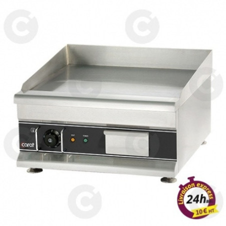 Plaque À Snacker Lisse Chrome Élect. Long.500 