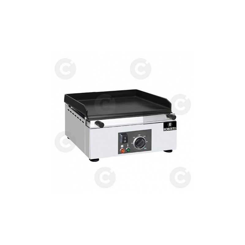 Plaque À Snacker Électrique - Lisse - Gamme Euro Électrique - Longueur 400 