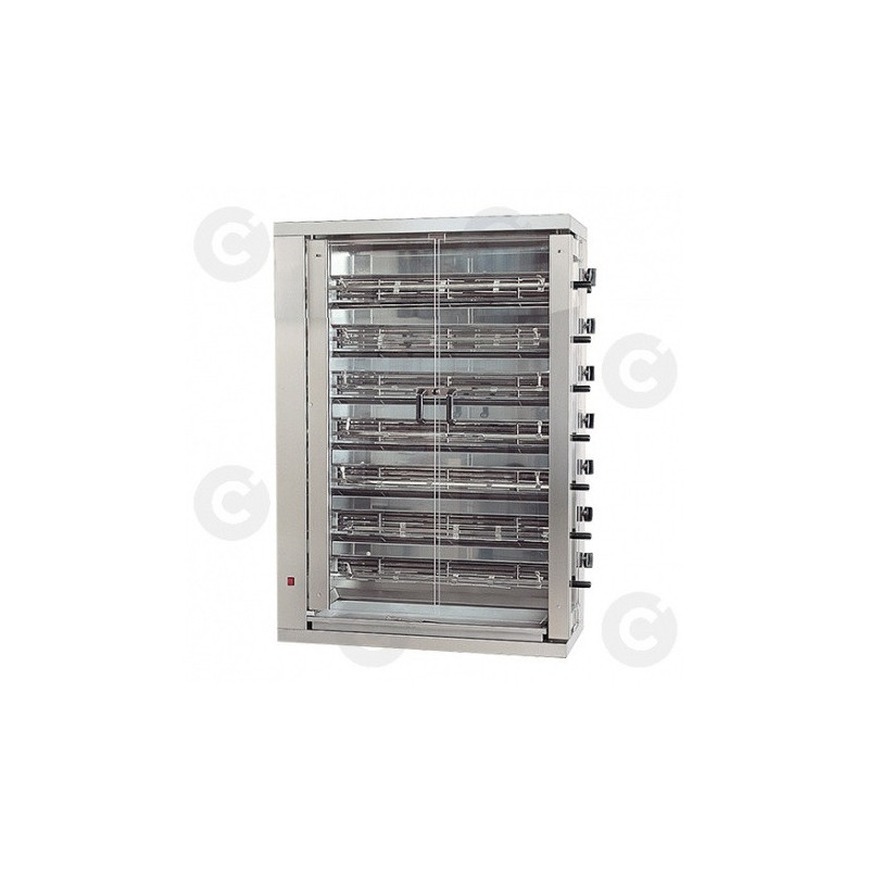 Rôtissoire Électrique À 7 Broches - 42 Poulets* 