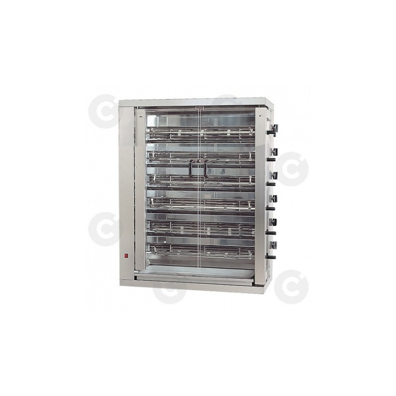 Rôtissoire Électrique À 6 Broches - 36 Poulets* 