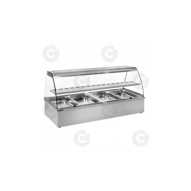 Vitrine Bain-Marie 4 Gn1/1 