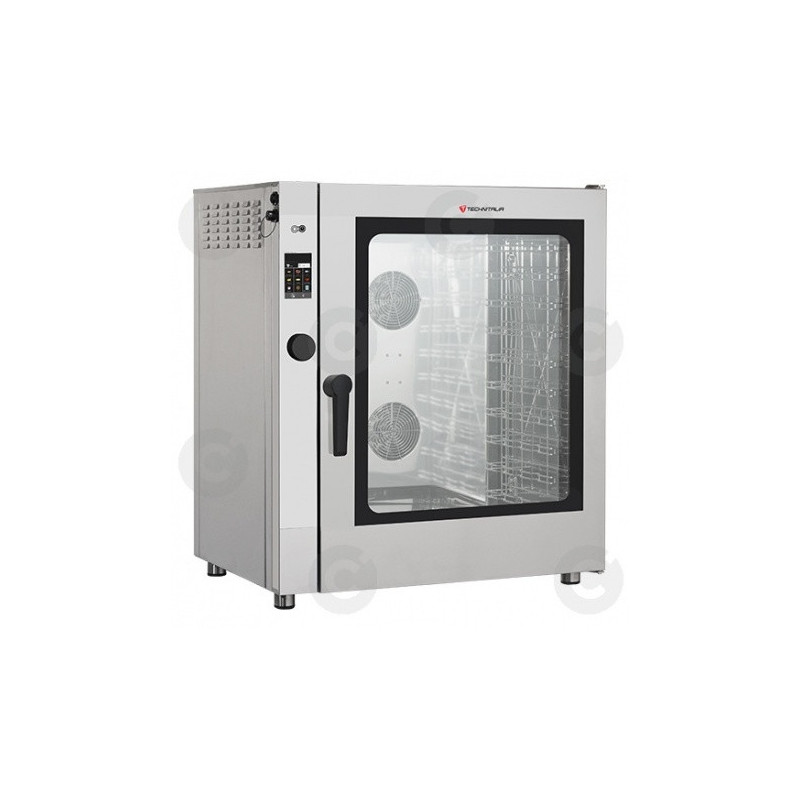 Four Mixte Combi Commandes Tactiles - 10 Niveaux Gn 1/1 - 600 X 400 - Version Avec Lavage Automatique 