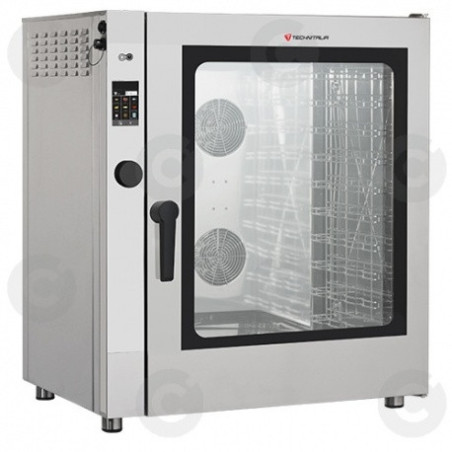 Four Mixte Combi Commandes Tactiles - 10 Niveaux Gn 1/1 - 600 X 400 - Version Avec Lavage Automatique 