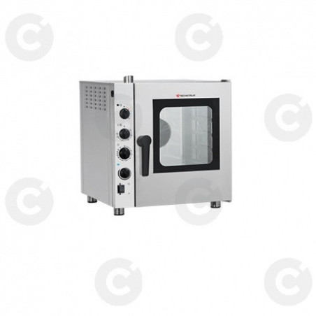 Four Mixte Combi - Commandes Electromecaniques - 5 Niveaux Gn 1/1 - 600 X 400 