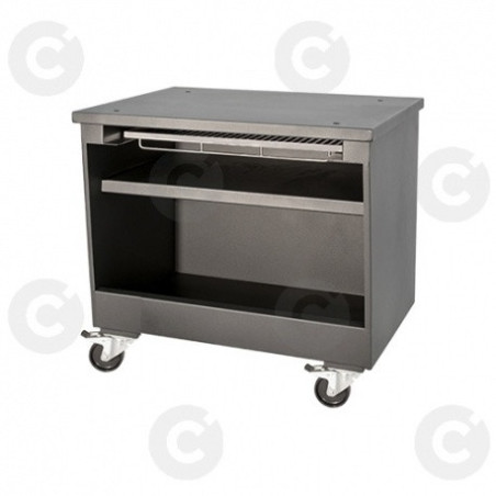 Support Acier Noir Pour Four Fb80 