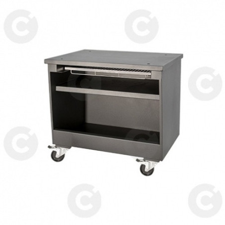 Support Acier Noir Pour Four  Fb70 