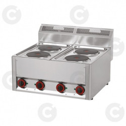 Réchaud Électrique 4 Plaques Rondes 