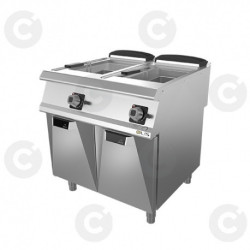 Diamante 70 - Friteuse Gaz Sur Coffre 2X17L 