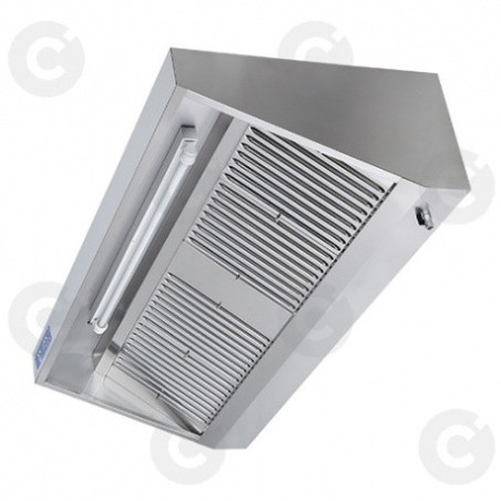 Hotte Dynamique Complete Casquette Cubique Longueur 3000 