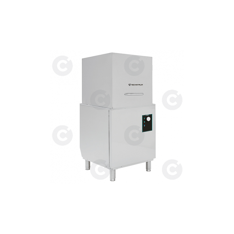 Lave Vaisselle À Capôt Simple Paroi 11,1Kw Paniers 500 X 500 