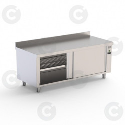 Placard Chauffant Gamme Luxe Adossee Prof 600 Long 1800 