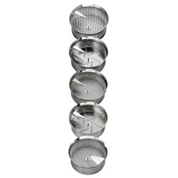 Grille 3 mm pour moulin n°5 étamé 