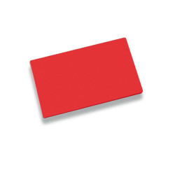 Planche PE ECO - rouge - 500 x 300 x 20 mm 