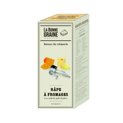 Moulin râpe à fromage inox - 1 tambour gruyère 
