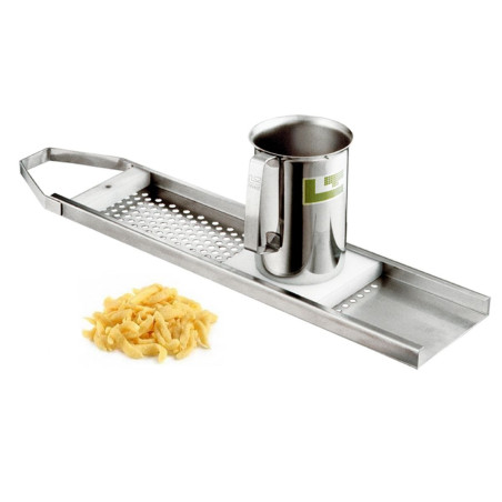 Râpe à spaetzle professionnelle - inox 