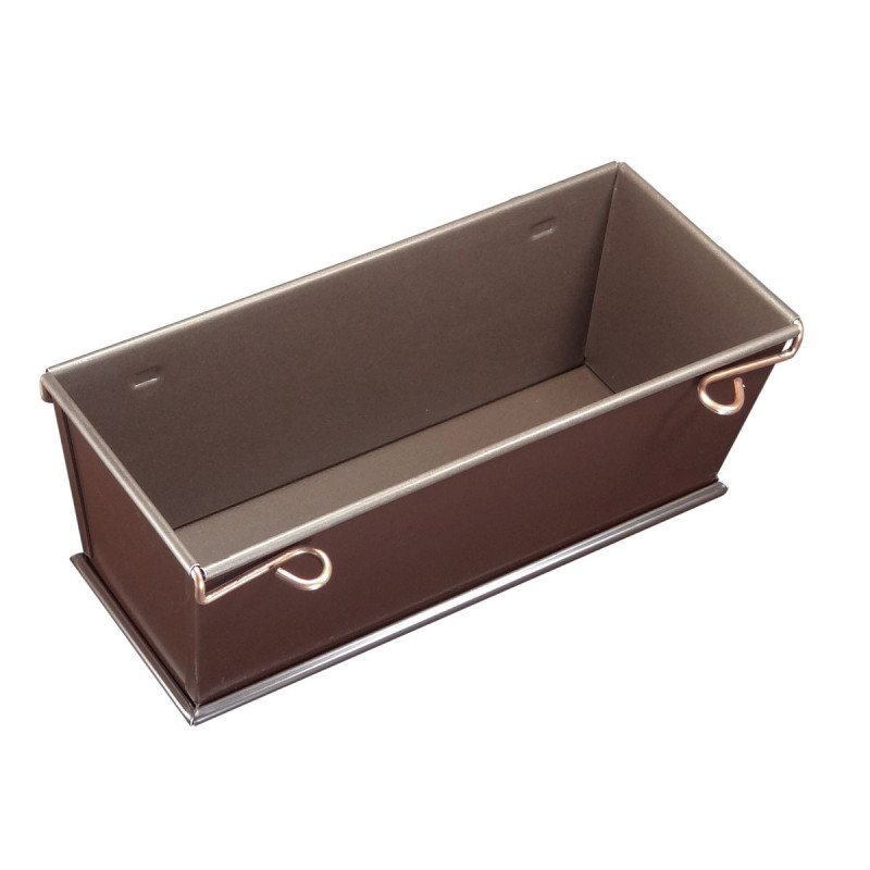 Pâté ou cake ouvrant - antiadhérent - 240 x 95 mm ext / 220 x 80 mm int - h70 mm 