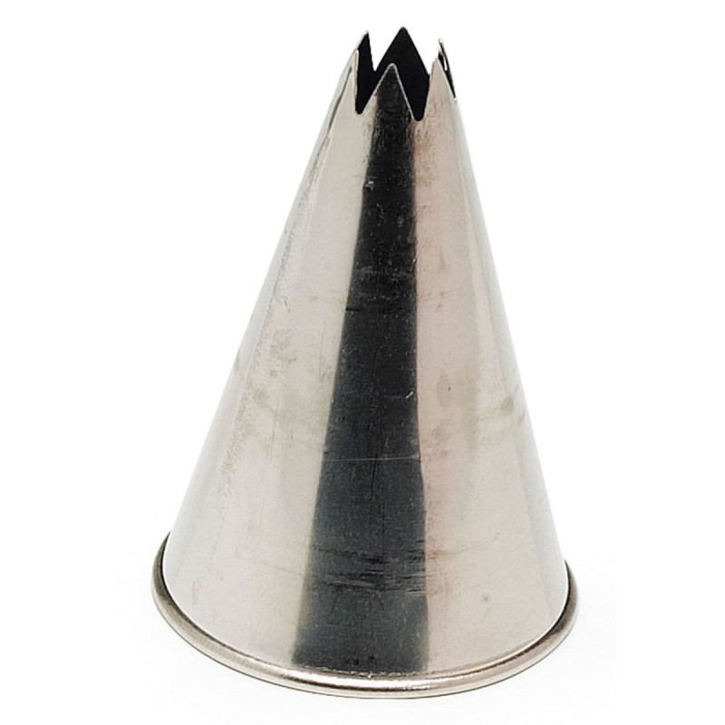 Douille noisette inox - 6 dents 