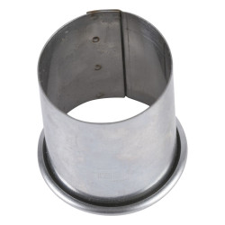 Découpoir rond uni - bord roulé - inox - Ø40 mm h36 mm 