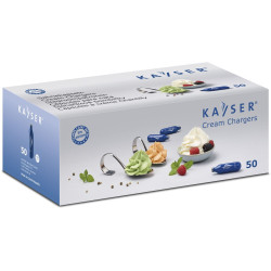 Recharges KAYSER pour siphon chantilly (boîte de 50) 