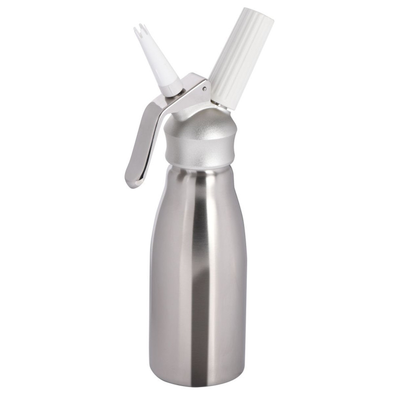 Siphon KAYSER semi-pro - cuve inox - tête aluminium 1L Siphon KAYSER semi-pro - cuve inox - tête aluminium 1L