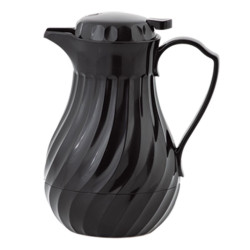 Pichet isotherme noir torsadé - 0,6 L 