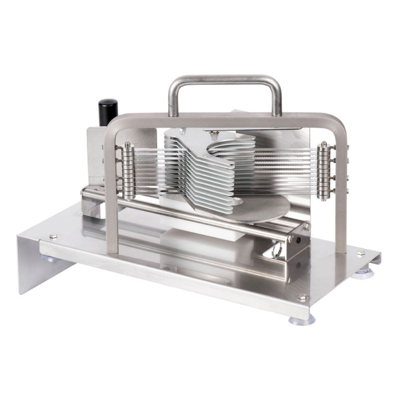 Coupe-tomates professionnel GM inox en rondelles 5,5 mm 