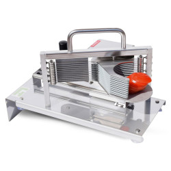 Coupe-tomates professionnel GM inox en rondelles 5,5 mm 