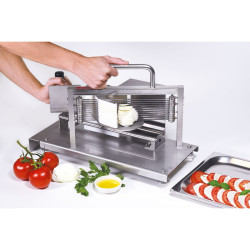 Coupe-Tomates Mozzarella Professionnel GM inox en rondelles 5,5 mm 