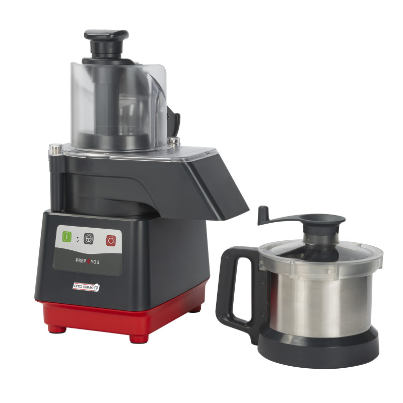 Combine Coupe-Leg/Cutter Cuve Inox 2,6 L. Vv 500-3600 Tr/Mn - DCOM26VS - 9FRJ600979 - Dito Sama