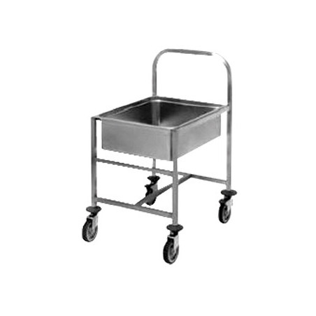 Support Mobile Inox Pour Bac Gastro Gn2/1 - TTX21 - 8FRJ653224 - Dito Sama